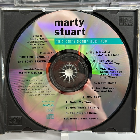 Marty Stuart - This One’s Gonna Hurt You on CD - Picture 4 of 5